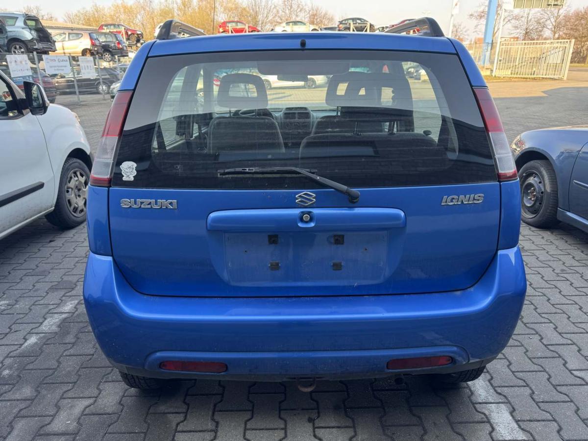 Suzuki Ignis FH original Sto&szlig;stange Stossf&auml;nger hinten Z2J Cyprus Blue Bj.2003